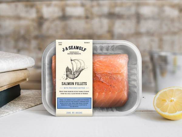 國外海鮮包裝設計