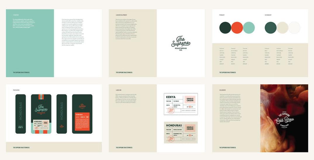 咖啡包裝袋設(shè)計-掀起一股時尚潮流復古風