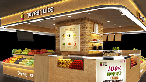 鮮榨果汁店鋪設(shè)計(jì)