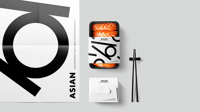 黑白餐飲品牌設(shè)計 黑白餐飲品牌設(shè)計