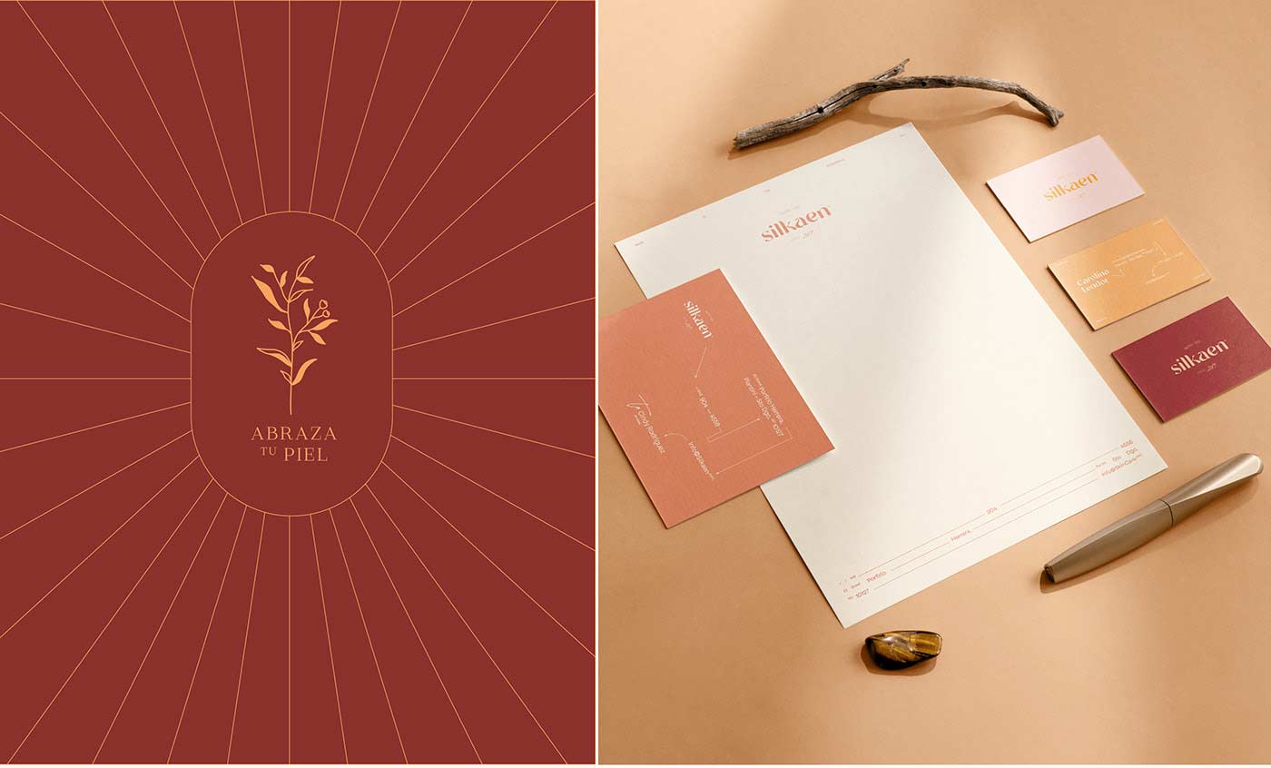 Silkaen開(kāi)發(fā)了獨(dú)特的品牌標(biāo)識(shí)