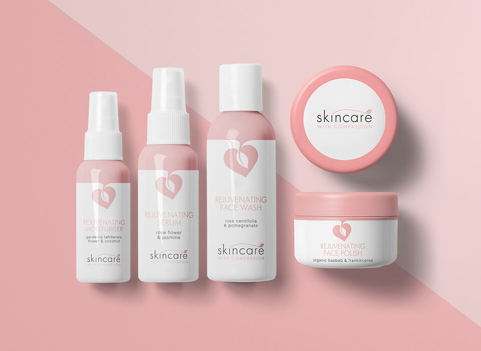 植物美容護膚品品牌設計及包裝設計